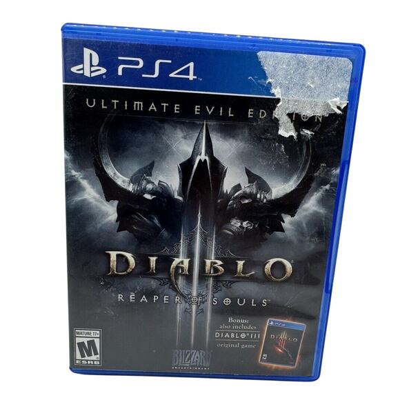 Diablo III: Reaper of Souls — Ultimate Evil Edition (PS4) • CIB • Tested - Picture 1 of 3